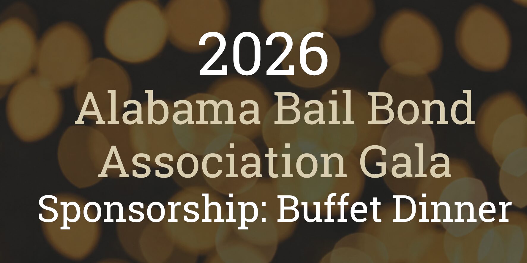 2024 Alabama Bail Bond Association Gala Vendor Registration