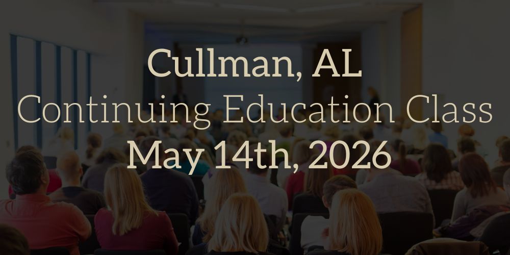 Alabama Bail Bonds Continuing Education Tuscaloosa Oct. 30th