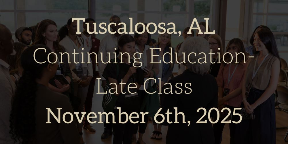 Alabama Bail Bonds Continuing Education Tuscaloosa Oct. 30th